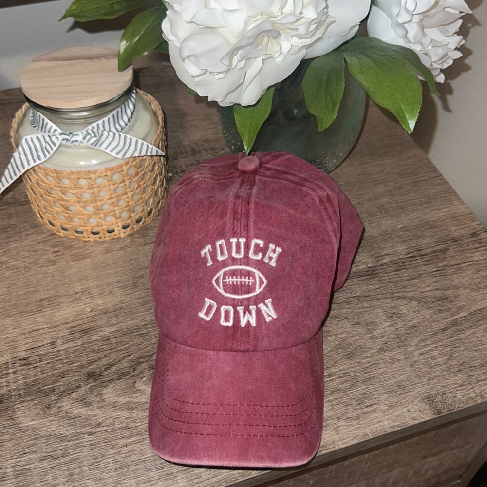 Football baseball cap